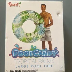 Tropical Palms Large Pool Tube